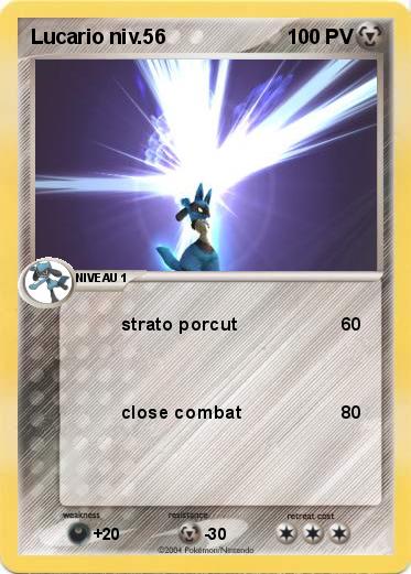 Pokemon Lucario niv.56