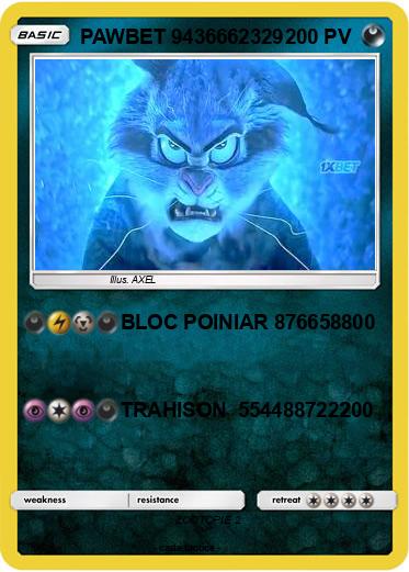 Pokemon PAWBET 9436662329