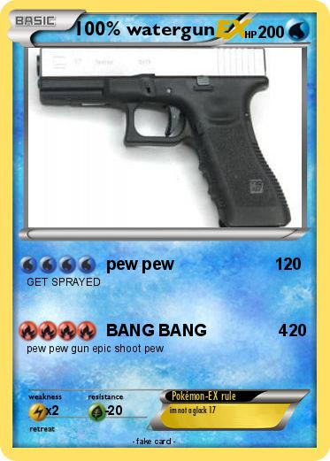 Pokemon 100% watergun
