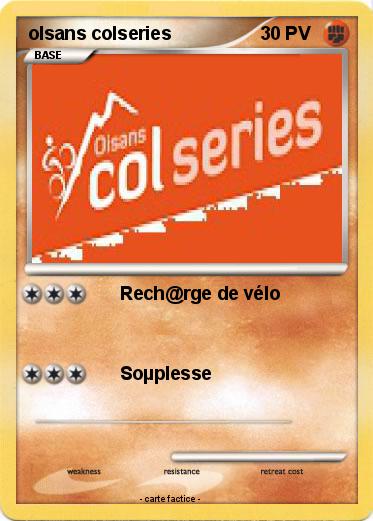 Pokemon olsans colseries