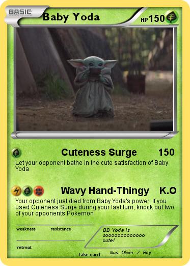 Pokemon Baby Yoda