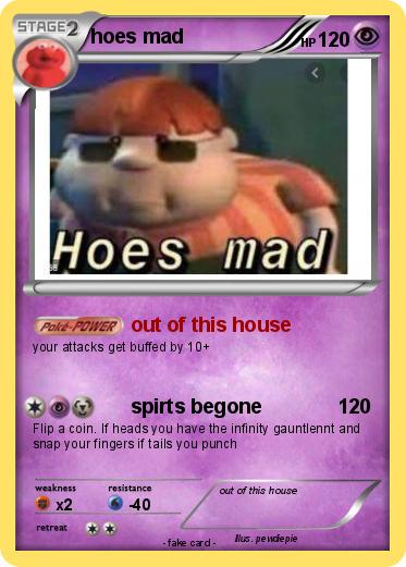 Pokemon hoes mad