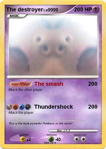 Pokemon The destroyer