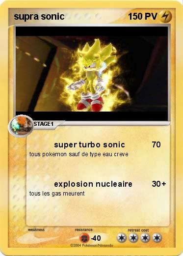 Pokemon supra sonic