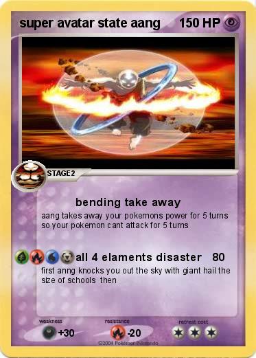 Pokemon super avatar state aang