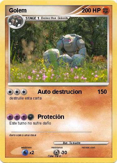 Pokemon Golem