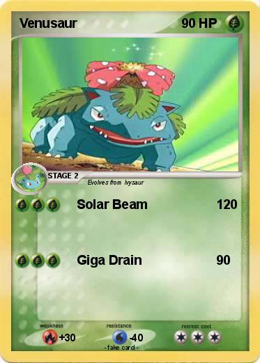 Pokemon Venusaur