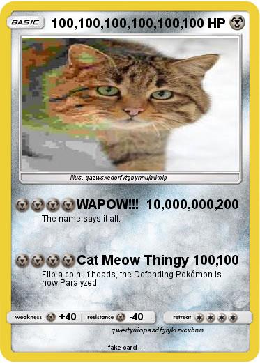 Pokemon 100,100,100,100,100,