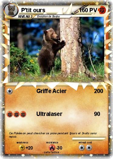 Pokemon P'tit ours