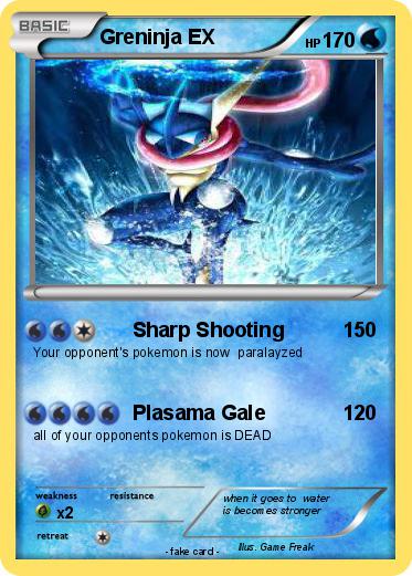 Pokemon Greninja EX