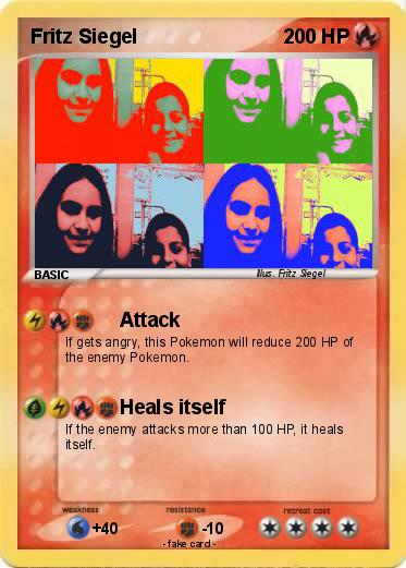 Pokemon Fritz Siegel