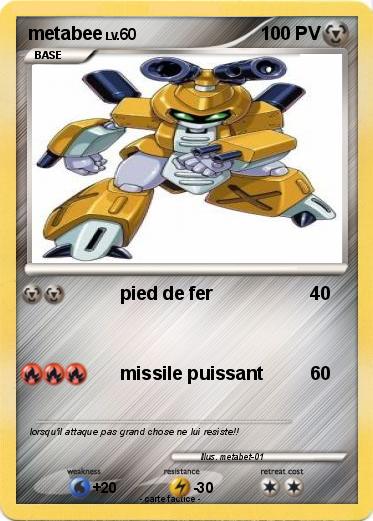 Pokemon metabee