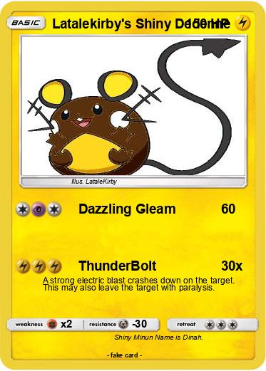 Pokemon Latalekirby's Shiny Dedenne