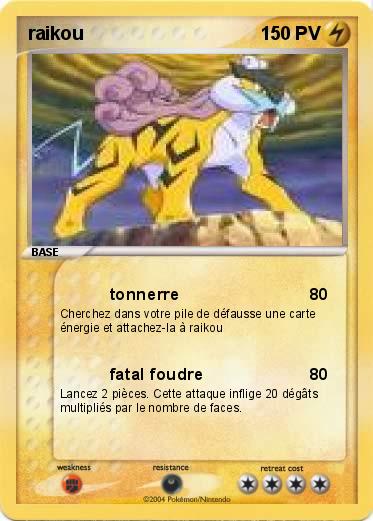 Pokemon raikou