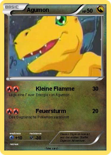 Pokemon Agumon