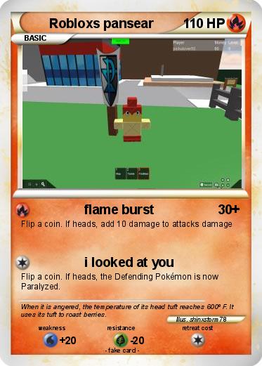 Pokemon Robloxs pansear