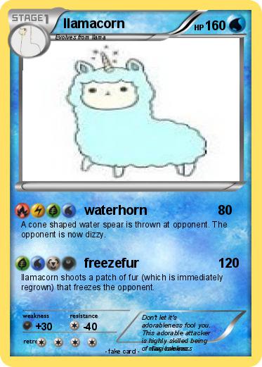 Pokemon llamacorn