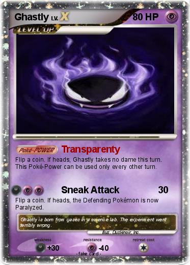 Pokemon Ghastly