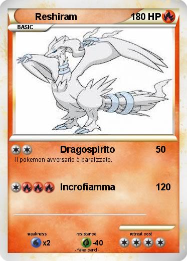 Pokemon Reshiram