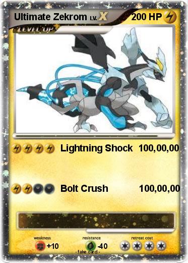 Pokemon Ultimate Zekrom