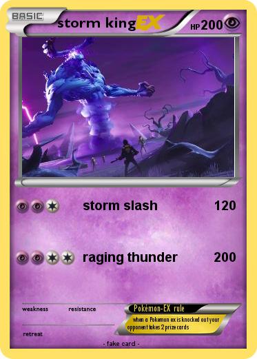 Pokemon storm king