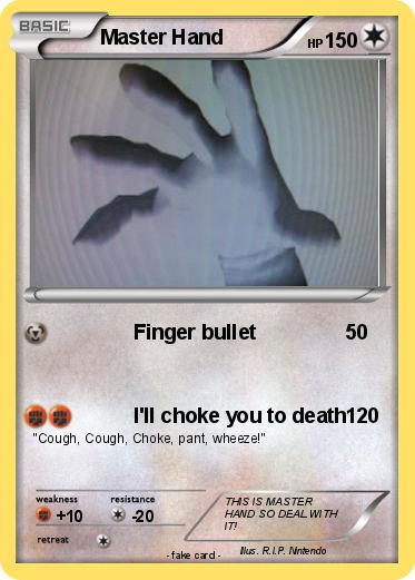 Pokemon Master Hand