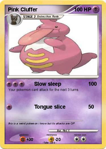 Pokemon Pink Cluffer