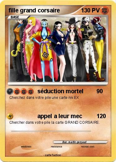 Pokemon fille grand corsaire