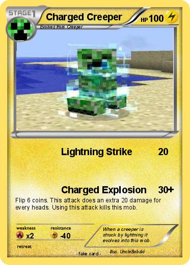 Pokemon Charged Creeper