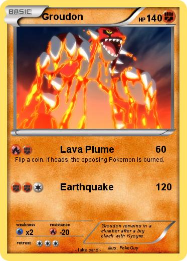 Pokemon Groudon