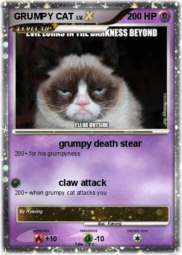 Pokemon GRUMPY CAT