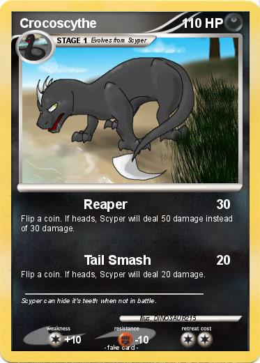 Pokemon Crocoscythe