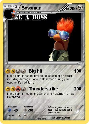 Pokemon Bossman