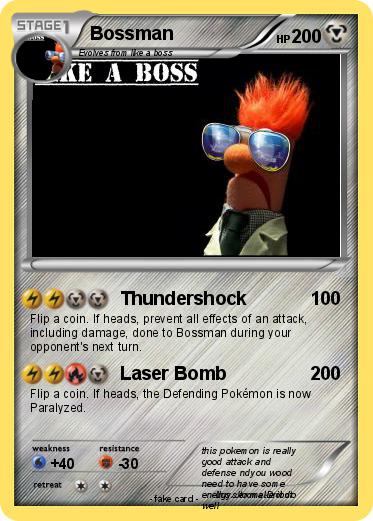 Pokemon Bossman