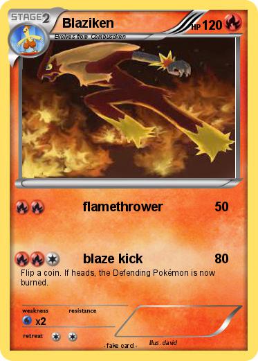 Pokemon Blaziken