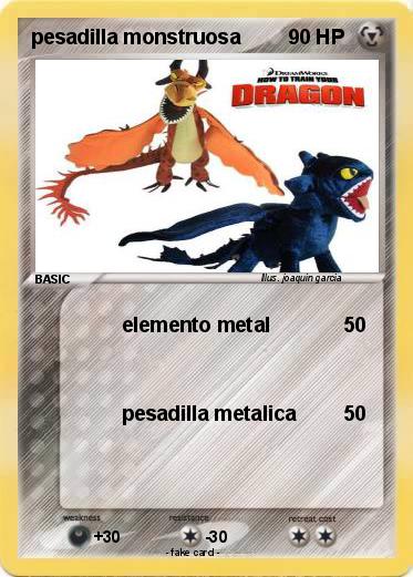 Pokemon pesadilla monstruosa