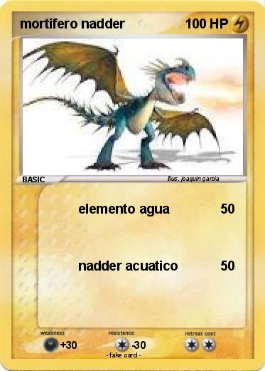 Pokemon mortifero nadder