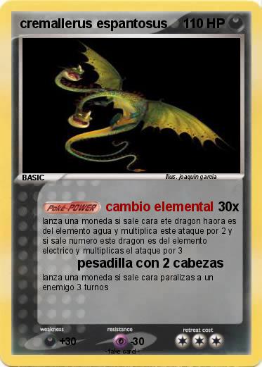 Pokemon cremallerus espantosus