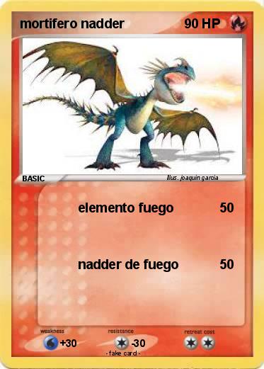 Pokemon mortifero nadder
