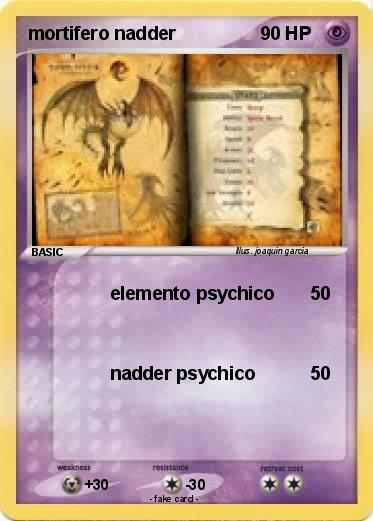 Pokemon mortifero nadder