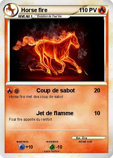 Pokemon Horse fire