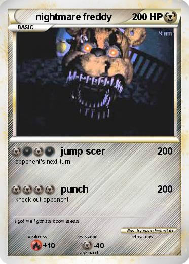 Pokemon nightmare freddy
