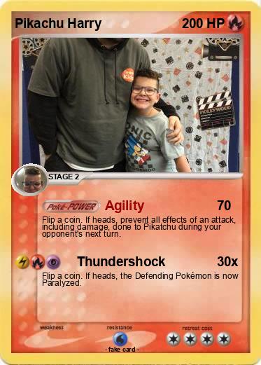 Pokemon Pikachu Harry
