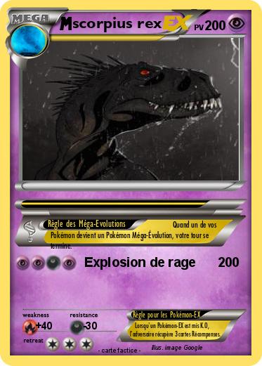 Pokemon scorpius rex