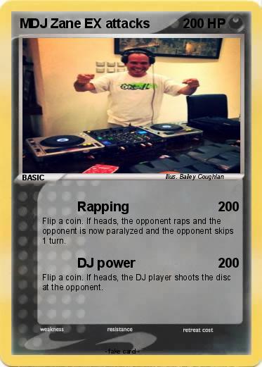 Pokemon MDJ Zane EX attacks
