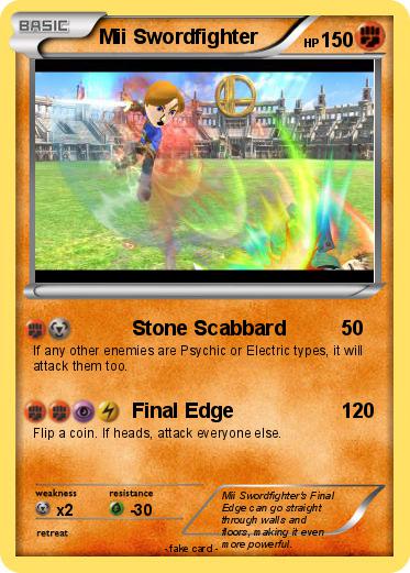 Pokemon Mii Swordfighter
