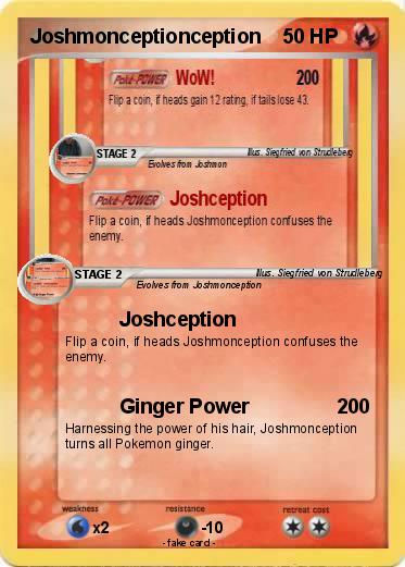 Pokemon Joshmonceptionception