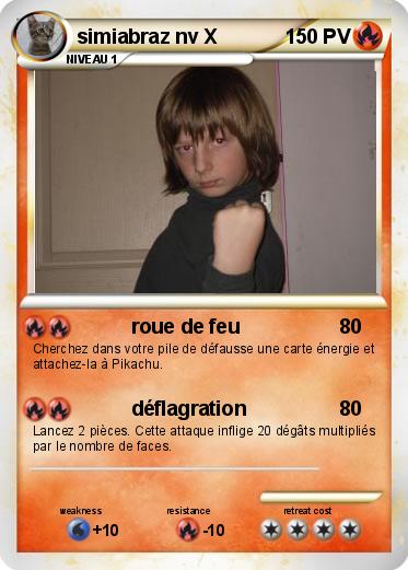 Pokemon simiabraz nv X