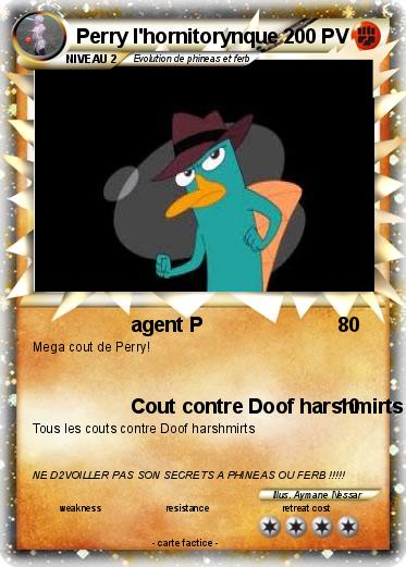 Pokemon Perry l'hornitorynque