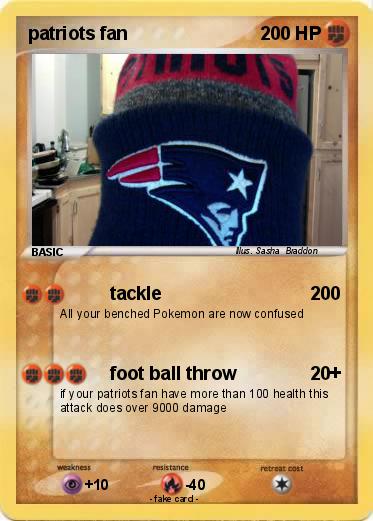 Pokemon patriots fan